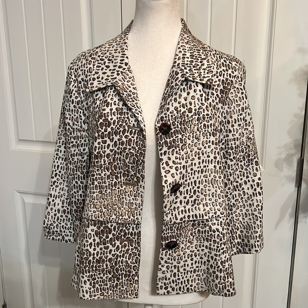 PENDLETON New Without Tags Women's Leopard Print … - image 9